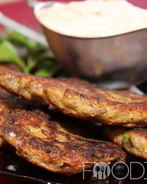 Оладьи из баклажанов