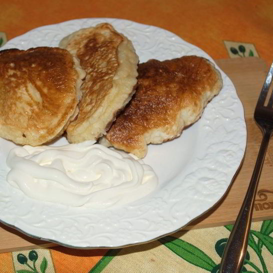 Рецепт оладий из дрожжевого теста