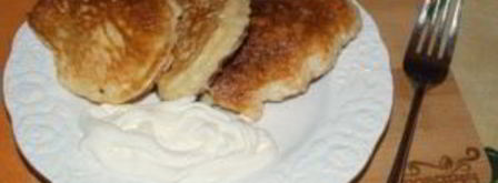 оладьи из дрожжевого теста. Шаг 6