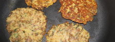 оладьи из кабачков и отрубей лито. Шаг 5