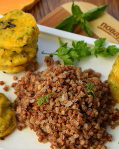 Оладьи из кабачков с тыквой в духовке