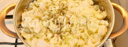 оладьи из капусты. Шаг 3