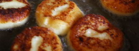 оладьи из картофельного пюре с творогом. Шаг 5