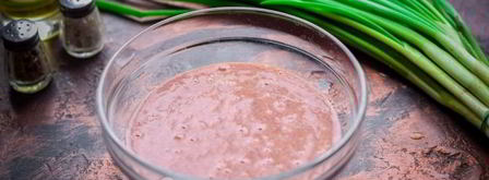 оладьи из куриной печени с рисовой мукой. Шаг 5