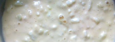 оладьи из манки. Шаг 2