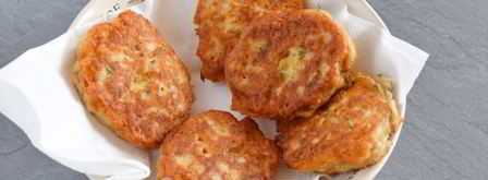 оладьи из рыбных консервов. Шаг 14