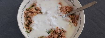 оладьи из рыбных консервов. Шаг 8