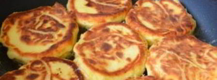 оладьи из творога. Шаг 11