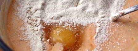 оладьи на дрожжах с морковью. Шаг 6