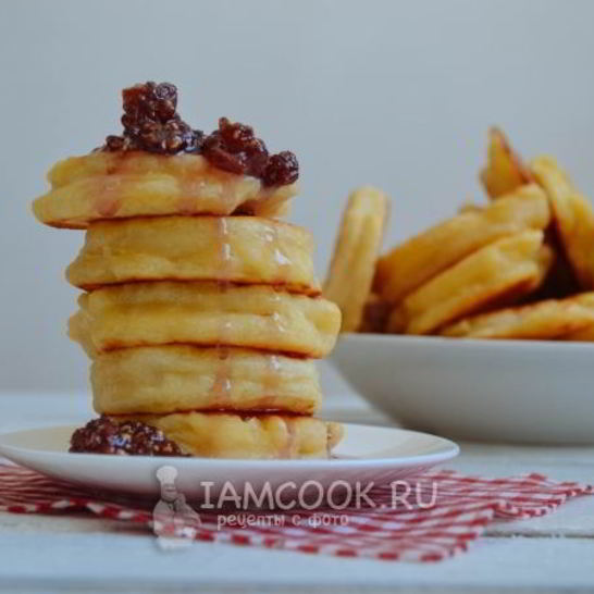 Рецепт оладий на кефире