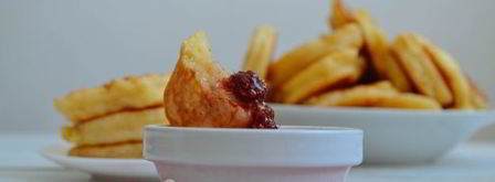 оладьи на кефире. Шаг 12