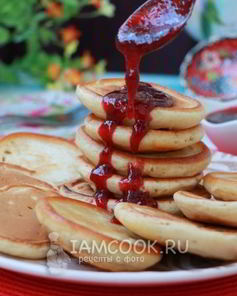 Оладьи на кислом молоке без яиц