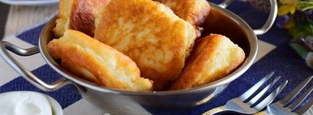 оладьи на майонезе. Шаг 13