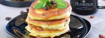 оладьи с изюмом. Шаг 12