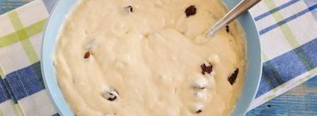 оладьи с изюмом. Шаг 9