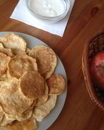 Оладьи с отрубями