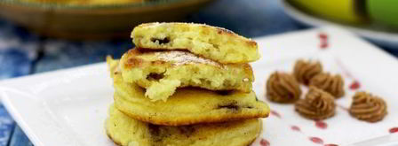 оладьи с шоколадом. Шаг 9