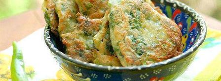 оладьи со шпинатом. Шаг 3