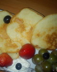 Оладьи творожно-сметанные