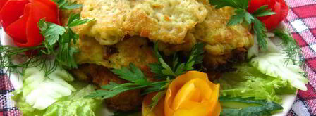 овощные оладьи. Шаг 8