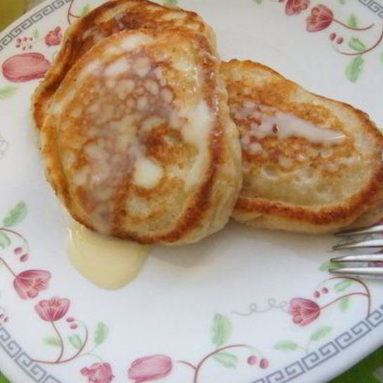 Рецепт овсяных оладий на кефире