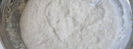 овсяные оладьи на кефире. Шаг 2