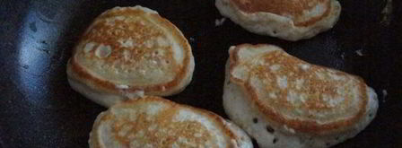 овсяные оладьи на кефире. Шаг 4