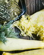 Простые оладьи из кабачков