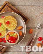 Пышные оладьи из кабачков