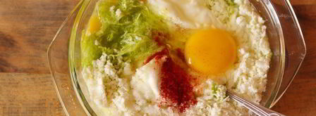 пышные оладьи из кабачков. Шаг 4