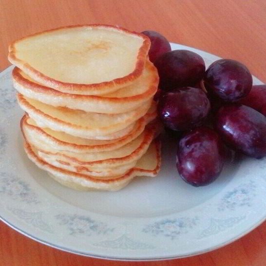 Рецепт пышных оладий к завтраку