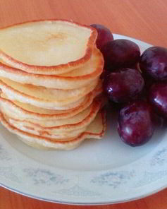 Пышные оладьи к завтраку