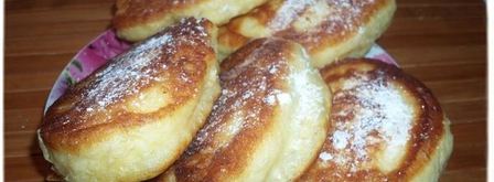 пышные оладьи на сыроватке. Шаг 4