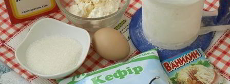 пышные оладьи с творогом на кефире. Шаг 3