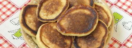 пышные оладьи с творогом на кефире. Шаг 12