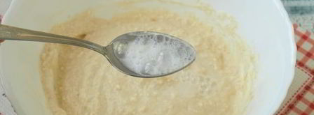 пышные оладьи с творогом на кефире. Шаг 8