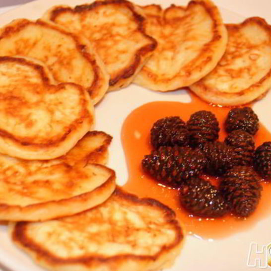 Рецепт сырных оладий