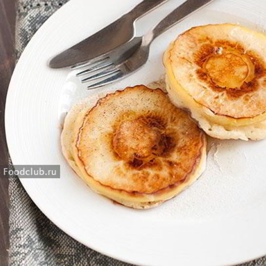 Рецепт яблочных оладий