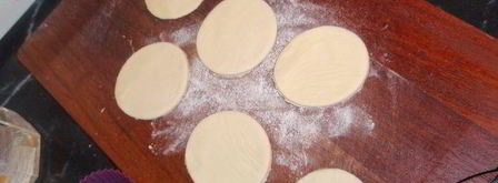 открытые слойки с подосиновиками. Шаг 6