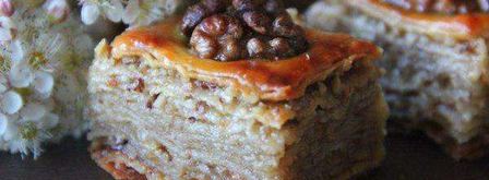 пахлава медовая с орехами. Шаг 21