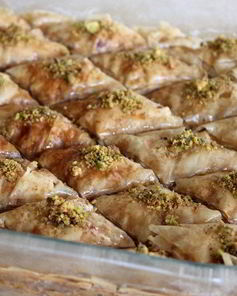 Пахлава с фисташками