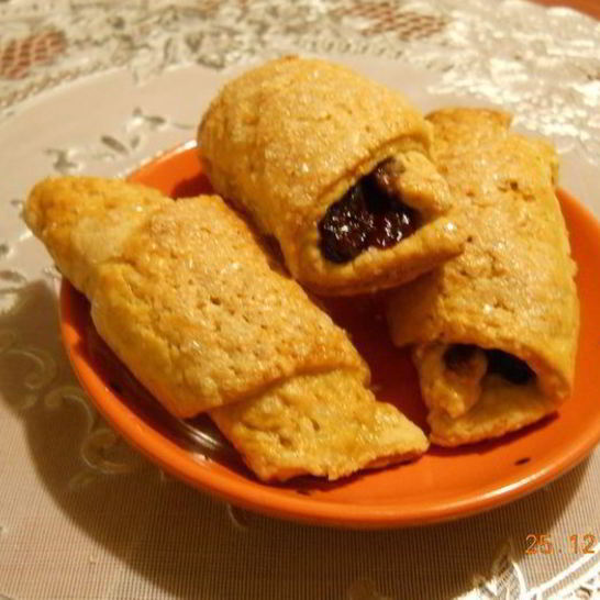 Рецепт апельсиновых рогаликов