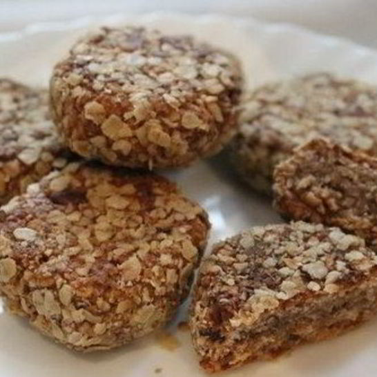 Рецепт бананова-овсяного печенья с корицей