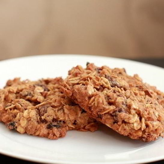 Рецепт бананового печенья с овсяными хлопьями