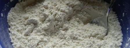 бискотти с белым шоколадом и клюквой. Шаг 3