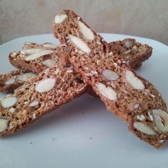 Рецепт бискотти с овсянкой и медом