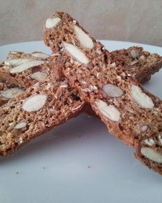 Бискотти с овсянкой и медом