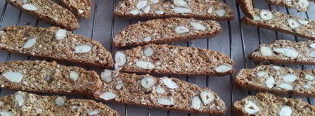 бискотти с овсянкой и медом. Шаг 5