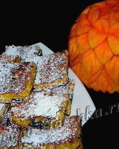 Бисквитное тыквенное печенье