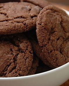 Быстрые шоколадные печенья в духовке